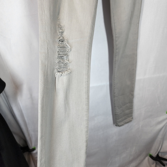 FRAME denim le skinny de Jeanne gray pants size 24 - Picture 9 of 16